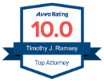 avvo rating 10 timothy j ramsey top attorney